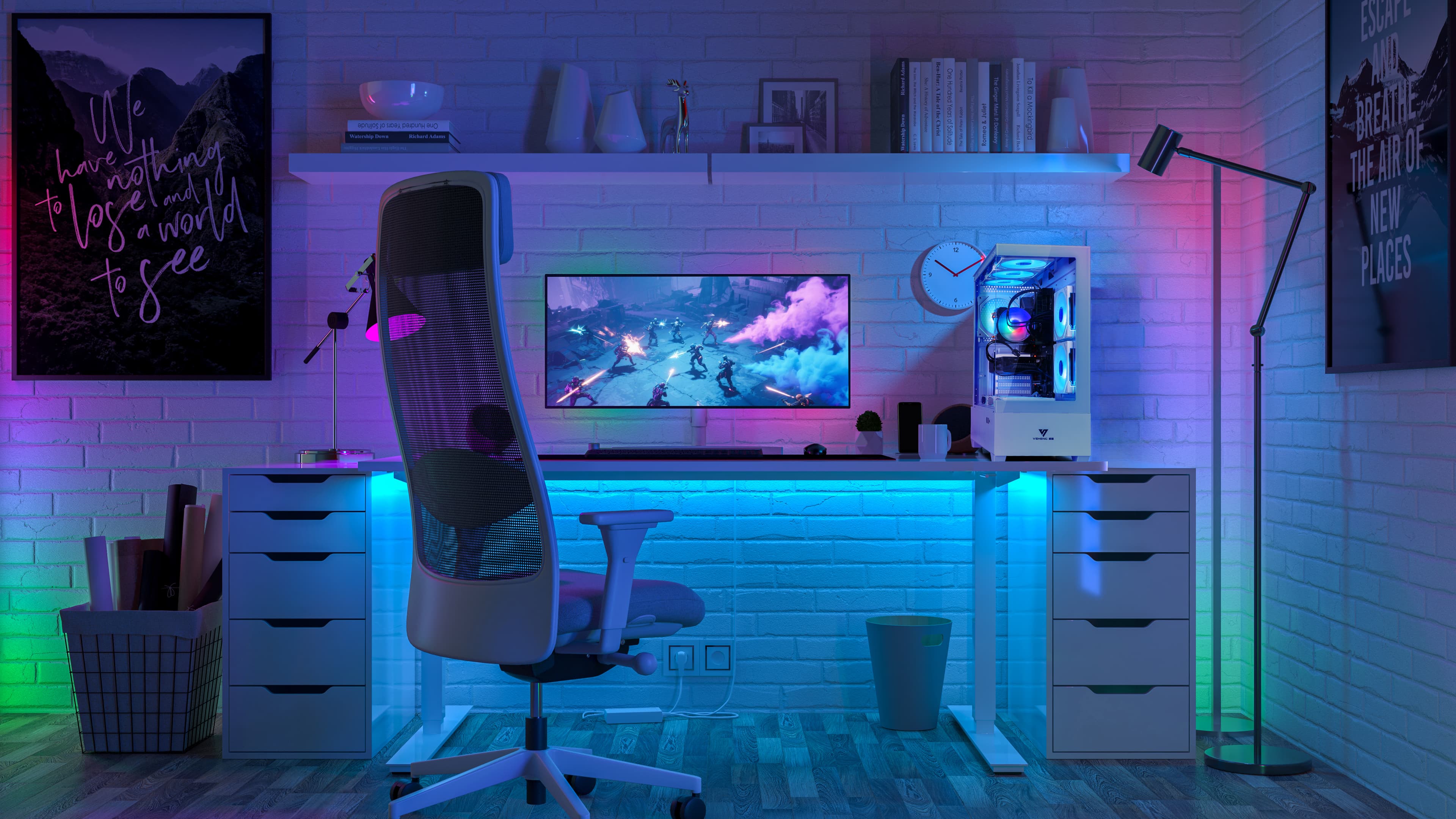 EVOUNIC Gaming Setup